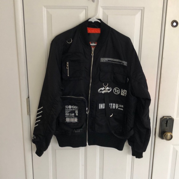 smoke rise ny | Jackets & Coats | Smoke Rise Utility Bomber Jacket ...